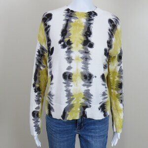 LISA TODD Abstract Cotton Pullover Sweater SIZE XS Career, Artsy